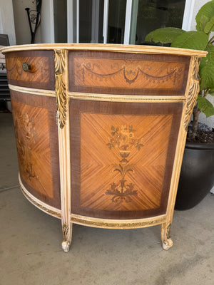 Milano Furniture Co. Marble/Beige Wood / Marble
