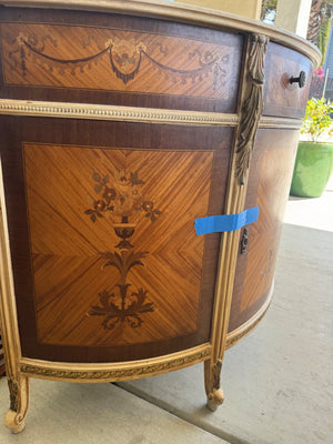 Milano Furniture Co. Marble/Beige Wood / Marble