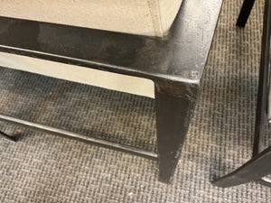  NOIR Marx Industrial Metal Frame Lounge Chairs (pair) 4 abailable