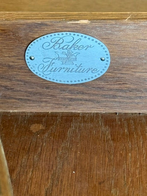 Baker Mahogany brown wood
