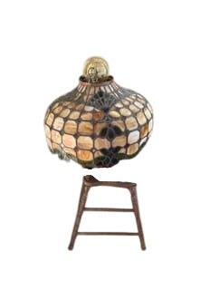 Tiffany Style Stained Glass Hanging Pendant Lamp
