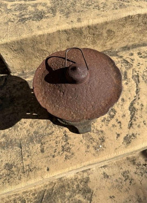 Japanese Style Cast Iron Pagoda Lantern