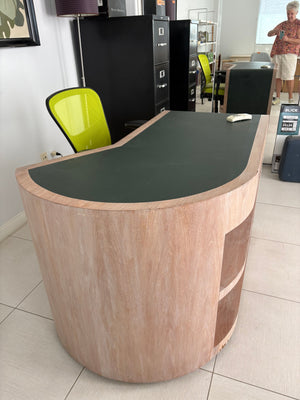 MCM unique desk with bookshelves