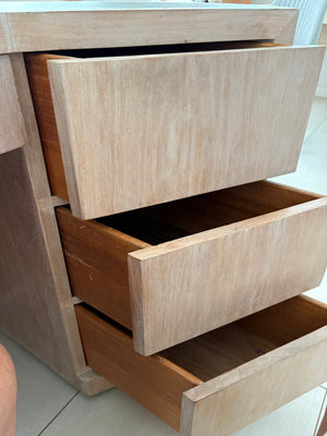 MCM unique desk with bookshelves
