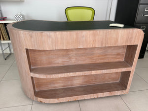 MCM unique desk with bookshelves