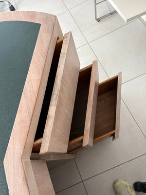 MCM unique desk with bookshelves