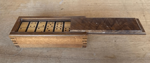 Wooden Domino Set with Custom Joinery Box
