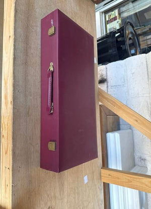 Mah Jongg Set in Purple Carrying Case