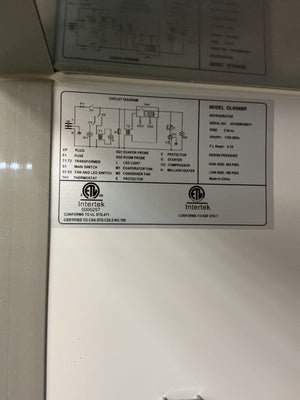 Kichking-Intertek 54" Commercial Rach-In Refridgerator Model #DLW54BR