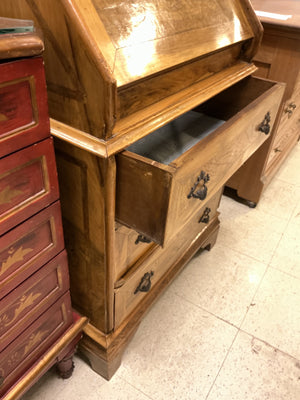 Maple Wood Secretary with Three Drawers