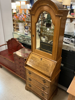 Maple Wood Secretary with Three Drawers