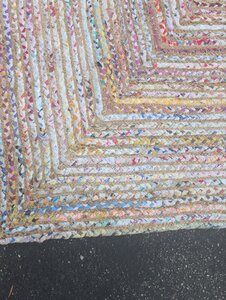 Safavieh Cape Jute Jute Beige/Multi Color Rug 9'x12'