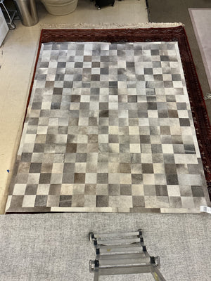 Restoration Hardware, Potrero Hide Patchwork Rug