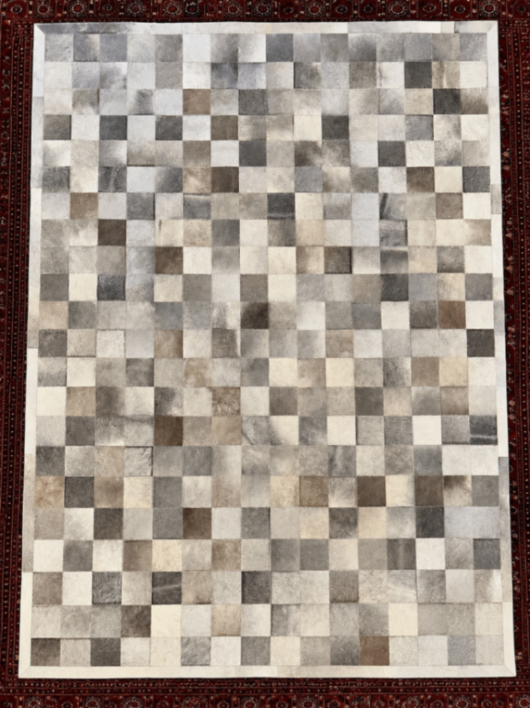 Restoration Hardware, Potrero Hide Patchwork Rug