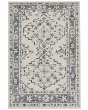 West Elm Dreamy Medallion 100% Wool Area Rug, 5x8