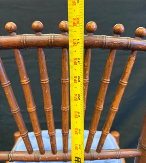 Unbranded Wood/Bamboo and Velvet