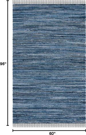 Safavieh Denim Rag Rug 5'x8'
