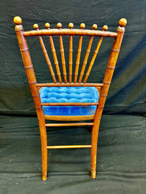 Unbranded Wood/Bamboo and Velvet