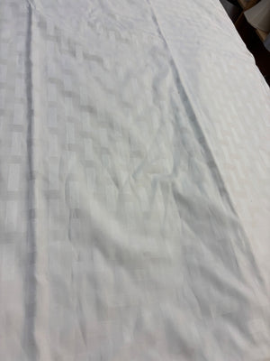 Pratesi Luxury Italian 100% Egyptian Cotton White Duvet King Zipper Closure