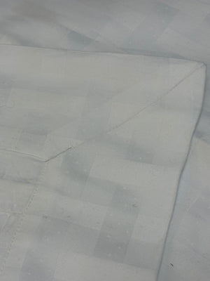 Pratesi Luxury Italian 100% Egyptian Cotton White Duvet King Zipper Closure