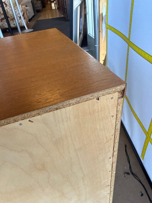 Danish Tambour Drawer Cabinet