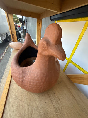 Terracotta Chicken Planter