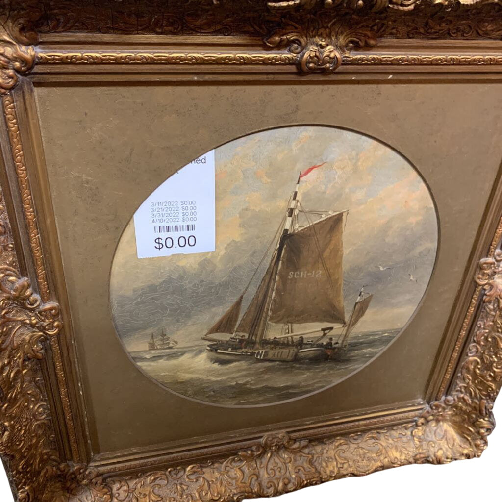 Sailing Framed Art by Miss Daisy's Consignment & Auction House