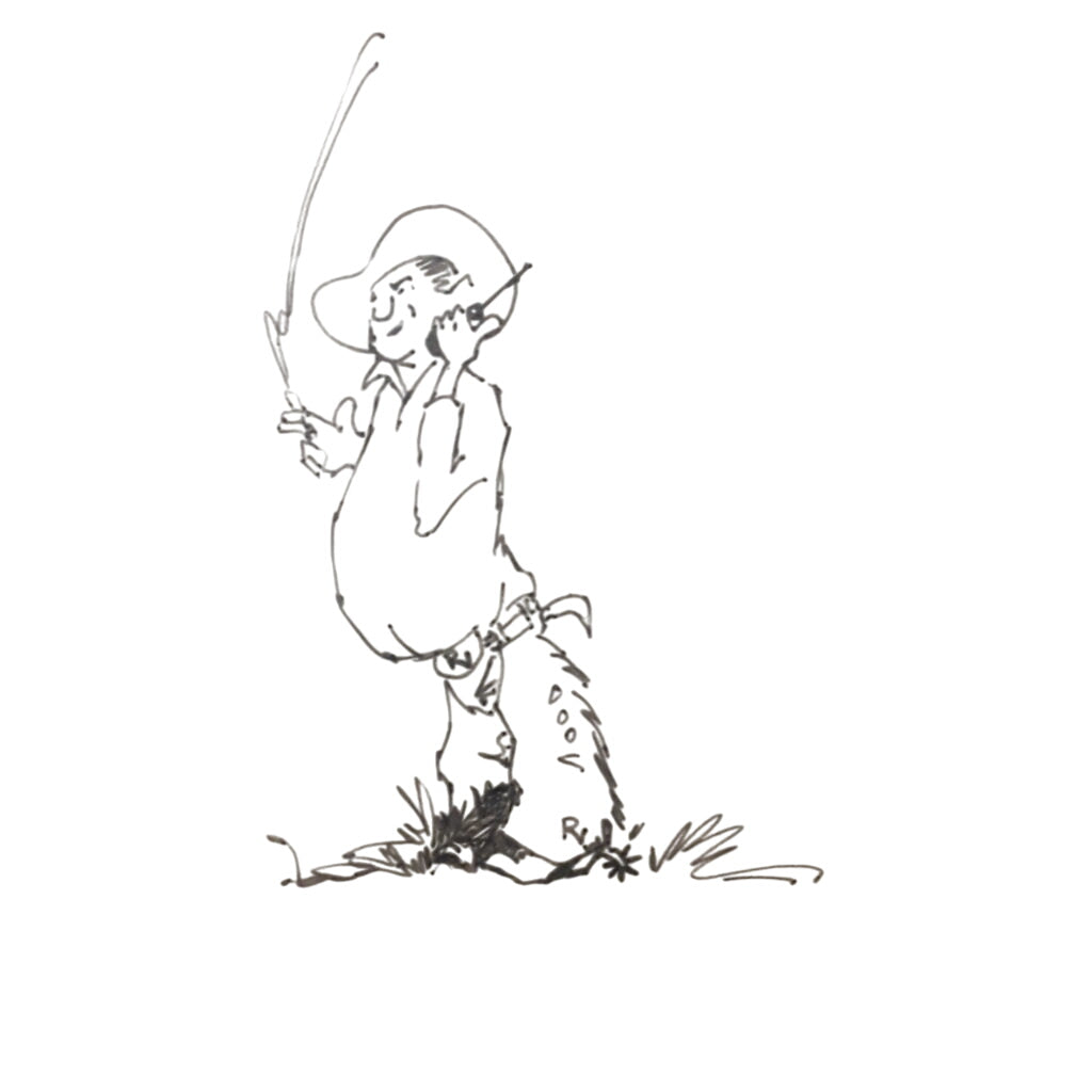 Listed Artist Bill Owen Framed Pen and Ink of Ronald Reagan 14"X11.5" by Miss Daisy's Consignment & Auction House