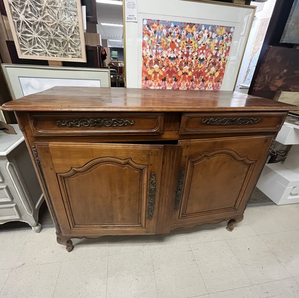 Antique Walnut Buffet Circa 1790