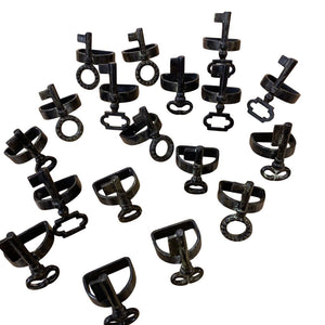 Vintage Style Key Napkin Holders (Set of 18) by Miss Daisy's Consignment & Auction House