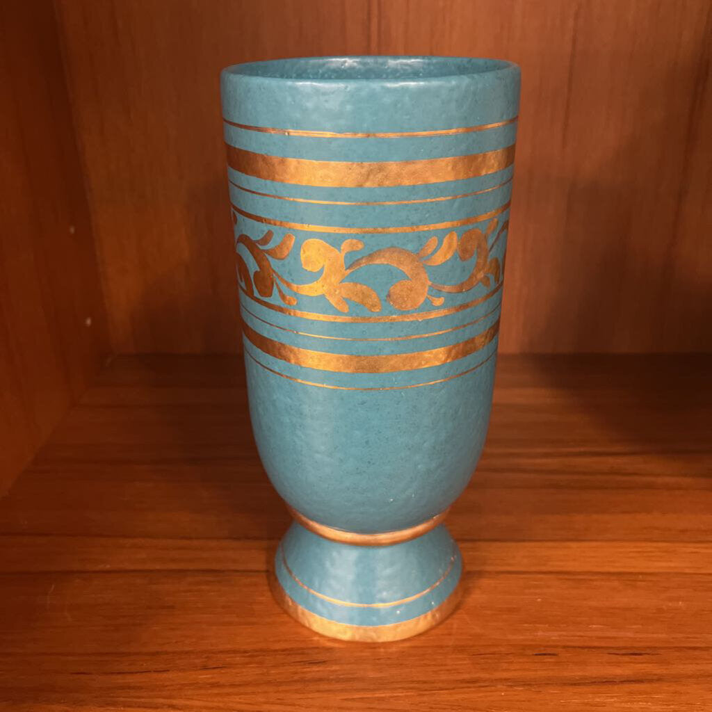 Vee Jackson Vintage California Pottery Urn 8.5"