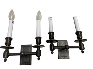 Visual Comfort Style French Library Wall Sconce (Pair) by Miss Daisy's Consignment & Auction House
