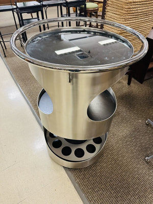 Stainless Steel Design Bar On Casters 27x40 Heavy Duty Mobile