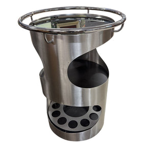 Stainless Steel Design Bar On Casters 27x40 Heavy Duty Mobile