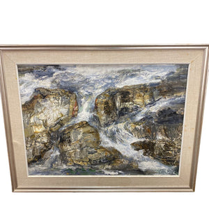 Douglas Parshall (Cascade) Oil on Canvas 36"x29" W/ Frame by Miss Daisy's Consignment & Auction House