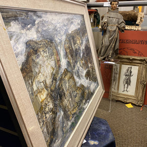 Douglas Parshall (Cascade) Oil on Canvas 36"x29" W/ Frame by Miss Daisy's Consignment & Auction House