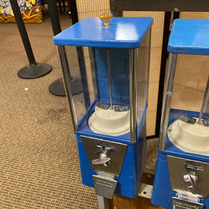 Vintage Four-Unit Gumball Dispenser On Wheels