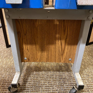 Vintage Four-Unit Gumball Dispenser On Wheels