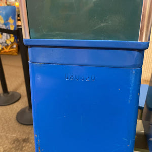 Vintage Four-Unit Gumball Dispenser On Wheels