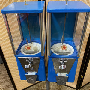 Oak Astro Gumball Dispenser Two-Unit Set