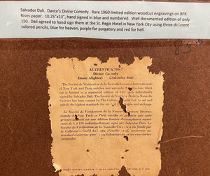 SDali The Ancestors Color Woodcut Edition 26 Of 150 Signed