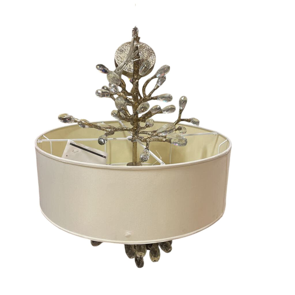 John-Richard Collection Budding Crystal 4-Light Pendant by Miss Daisy's Consignment & Auction House