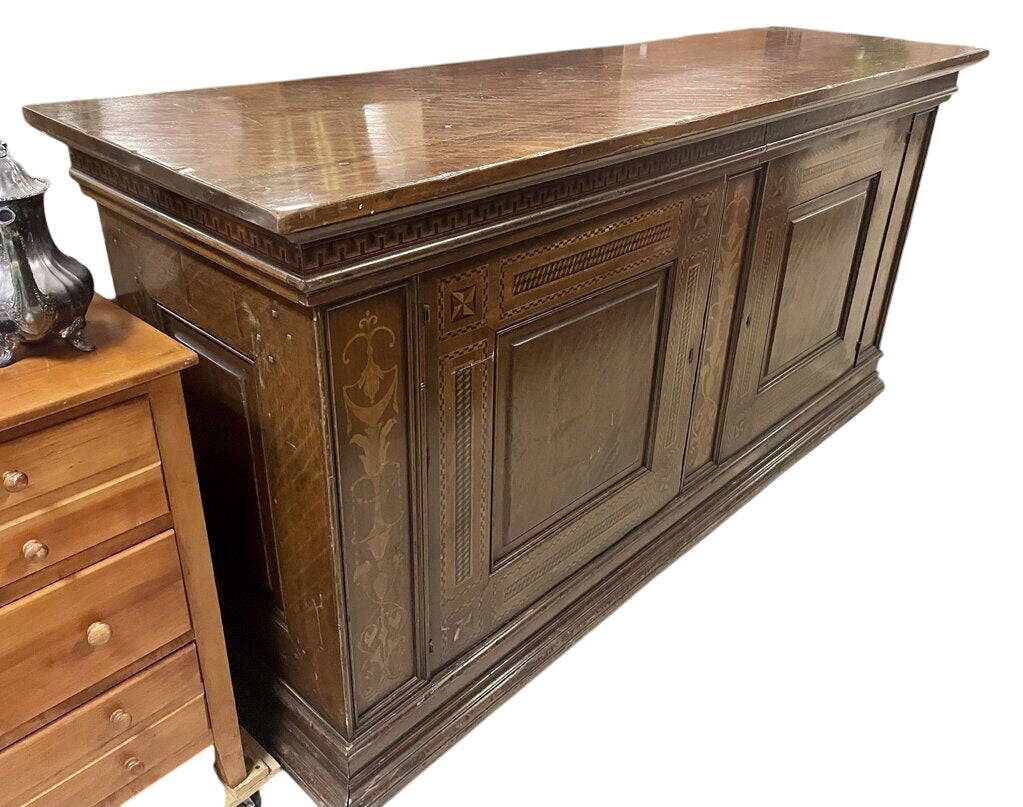 Counter Style Cabinet W/2-Drwrs 90.5W x 26.75D x 44.75H by Miss Daisy's Consignment & Auction House