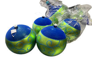 Oversized Plastic Christmas Tree Ornaments(11Pcs) by Miss Daisy's Consignment & Auction House