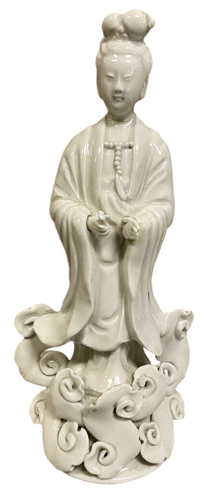 Vintage Chinese Porcelain Quan Yin Goddess by Miss Daisy's Consignment & Auction House