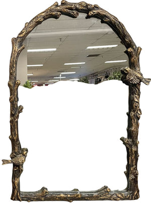 Uttermost -Paza- Distressed Antiqued Gilded Frame w/Gray Glaze - Arch Mirror by Miss Daisy's Consignment & Auction House