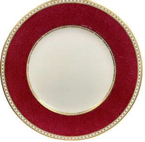 Wedgwood Ulander W1813 Ruby Red and Gold 10.75" by Miss Daisy's Consignment & Auction House