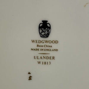 Wedgwood Ulander W1813 Ruby Red and Gold 10.75" by Miss Daisy's Consignment & Auction House