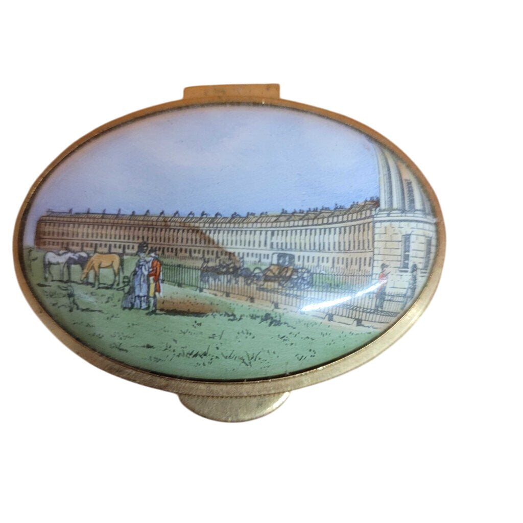 Royal Crescent Hotel Pill Box by Miss Daisy's Consignment & Auction House