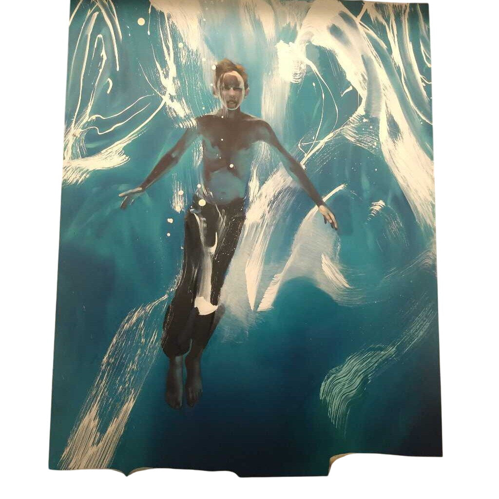 Rebecca Campbell "Hover" 2002 Oil on Canvas 108x84 by Miss Daisy's Consignment & Auction House